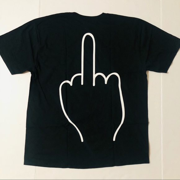 Pizza Slime Middle Finger tee (XL) - Picture 3 of 3
